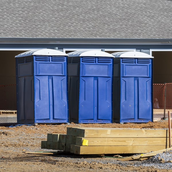 are there different sizes of porta potties available for rent in Wesson MS